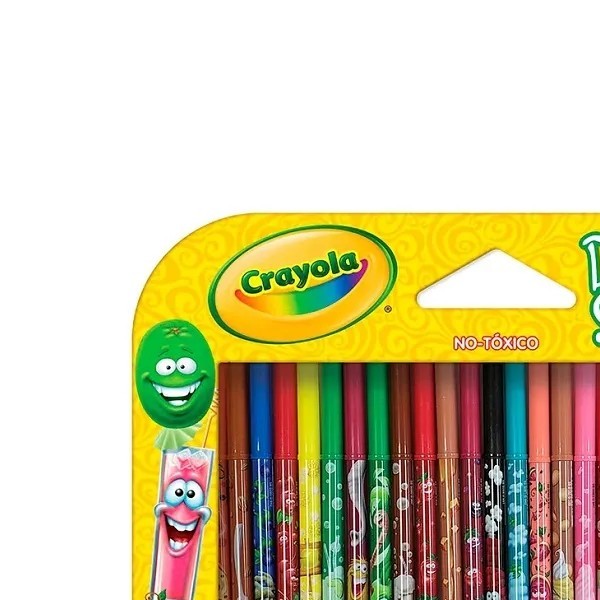 MARCADOR AGUA EST.C24 LAVABLE S.TIPS AROMA CRAYOLA C12